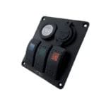 3-gang-switches-panel-cigar-lightervoltmeter-لوحة-مفاتيح