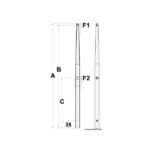stanchion-for-female-base-aisi316-710-mm-دعامة (4)