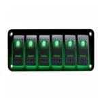 6 Gang Switches Panel لوحة مفاتيح

