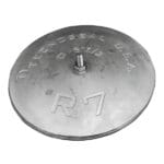 R7 Rudder Zinc 6 1/2" Dia زنك انود