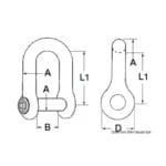 anchor-shackle-aisi-316-14-mm-شكل
