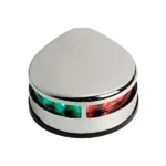Bicolor navigation light polished SS body لمبة ملاحية