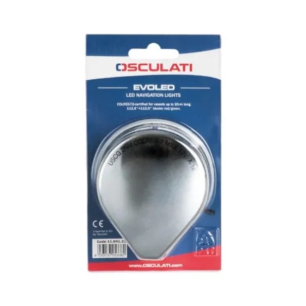 Bicolor navigation light polished SS body لمبة ملاحية