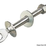 S.S eyebolt 8x80 mm