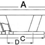S.S Nordik cleat 205 mm