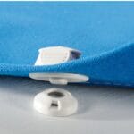 Perfix female stud, blue