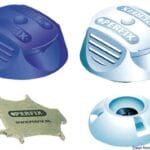 Perfix canopy stud, blue