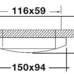 فاد-مرآة-مصقولة-راحة-سقف-ضوء-12v-20w0.5m