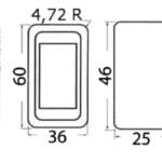 Switch bracket, cap