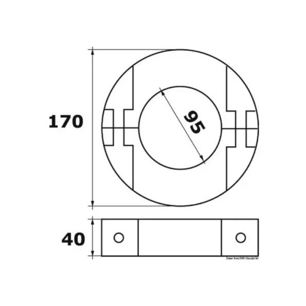 ring transm.anode Arneson أنود