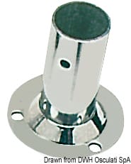 S.S pulpit base 90° 25mm