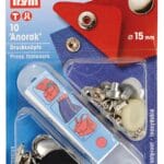 set 10 stud press fasteners blister