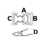 stainless-steel-strap-buckle-مشبك