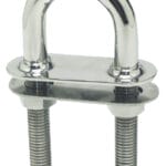 S.S U bolt 2 plates 160x60mm