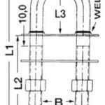 U-bolt-conic-fittings-mirror- مصقول- ss-160x158mm0.0