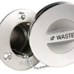 S.S deck plug WASTE 38