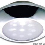 wt LED courtesy light,chromed