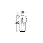 لمبة-bayonet-bulb-12-v-5w