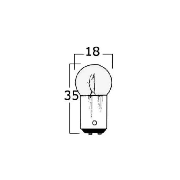 لمبة-bayonet-bulb-12-v-5w