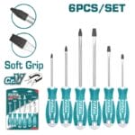 طقم-مفك-عادي-توتال-total-6pcs-tht250606