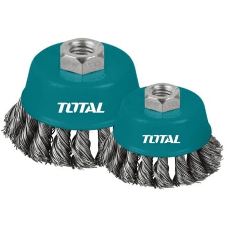 فرشة كوب على صاروخ سلك مجدول توتال 100mmTAC32041-4" TOTAL