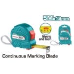 متر توتال عدد 2 زر إيقاف TOTAL 5mx19mm TMT126351